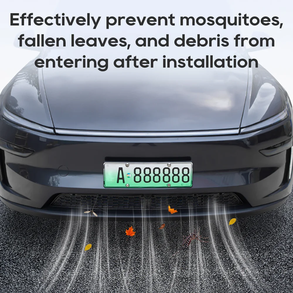TESY For Tesla Model YL Y L / Y Launch Juniper Inner Vent Grille Lower Bumper Anti Insect Net Air Inlet Anti Dust Proof Cover