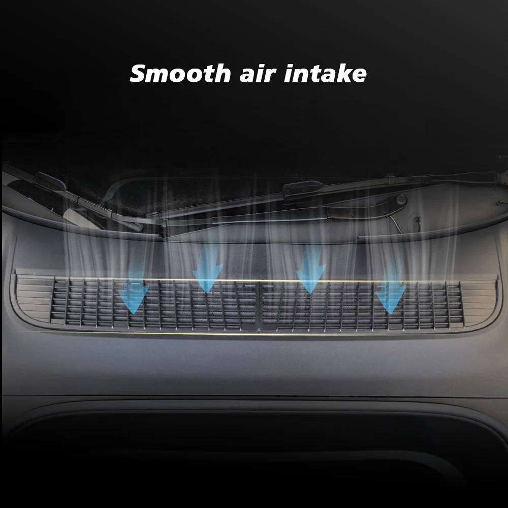 TESY For Tesla Model YL Y L / Y Launch Juniper Inner Vent Grille Lower Bumper Anti Insect Net Air Inlet Anti Dust Proof Cover