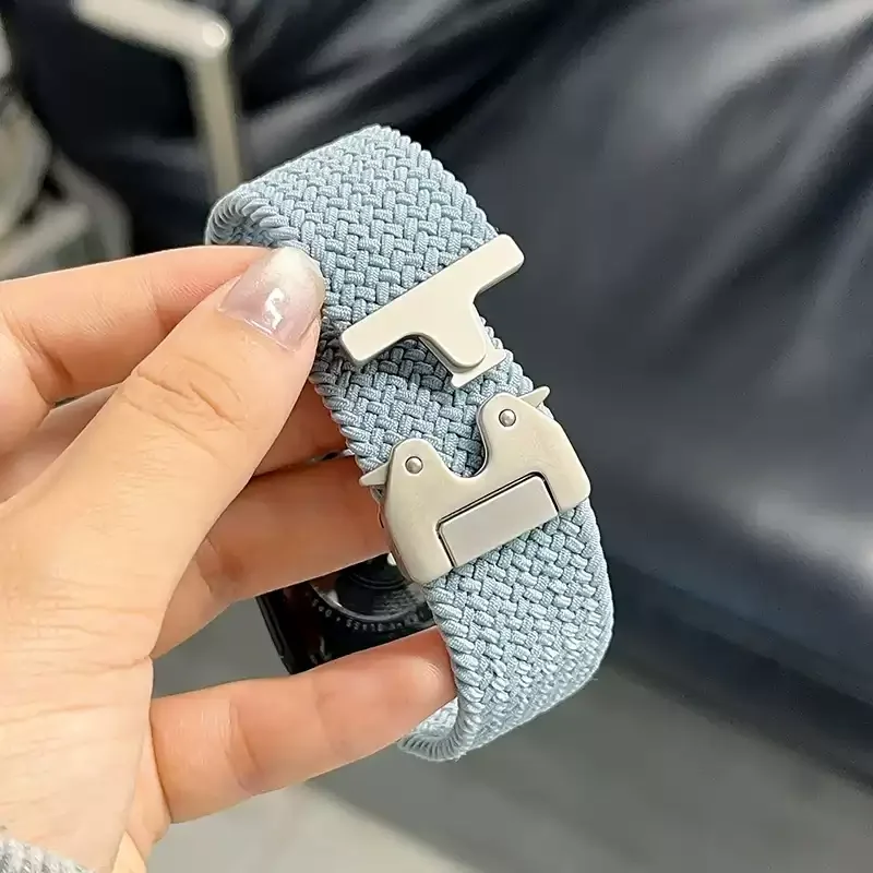 Parachute Straps for Apple Watch 10 11 Band 46/42mm 45mm Ultra 49mm 44mm 41mm Braided Bracelet Correa iWatch Series 9 8 SE 5 6 7