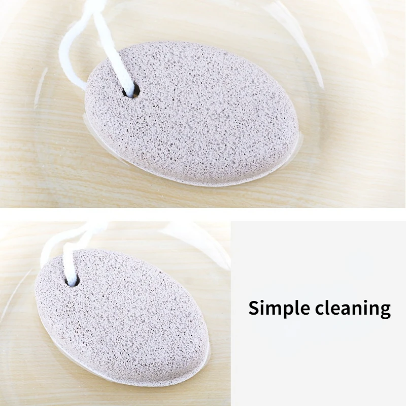 1 Piece Natural Pumice Stone - Foot Hard Skin Callus Remover Dead Skin Pedicure Tool, Smooth Skin Z Foot Care
