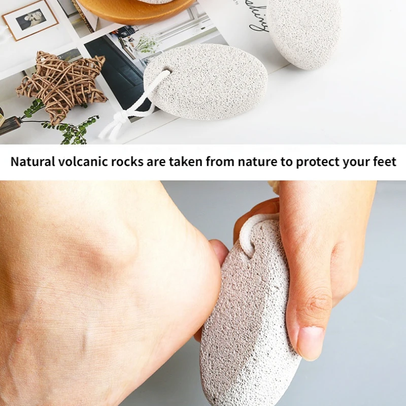 1 Piece Natural Pumice Stone - Foot Hard Skin Callus Remover Dead Skin Pedicure Tool, Smooth Skin Z Foot Care