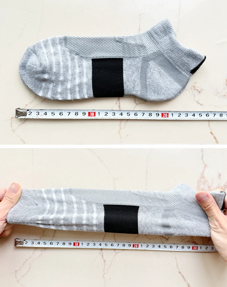 1/3 Pairs Anti-slip Football Socks Men Cotton Sock Short Long Tube Soccer Basketball Sport Socks Breathable Deodorous Sock 39-45