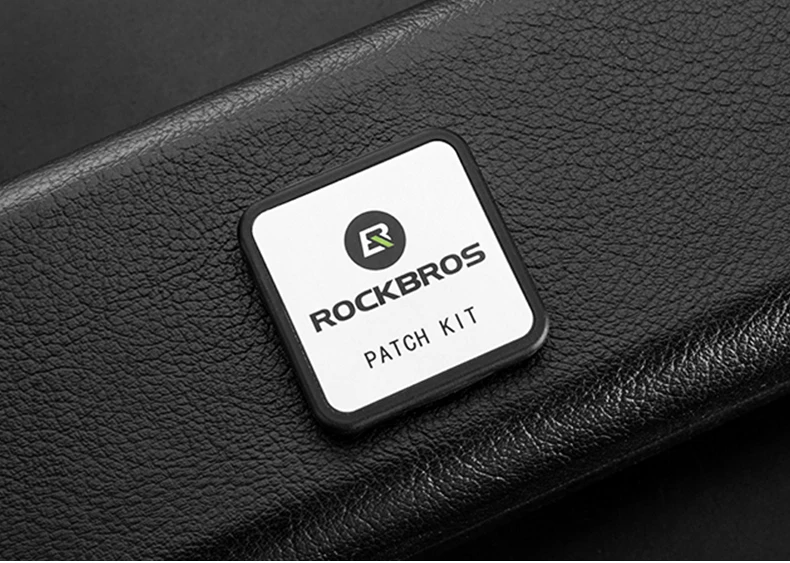ROCKBROS Glue-free Repair Tool Bicycle Tire Repair Kit Tire Patch Mountain Road Tire Inner Tube Repair Box