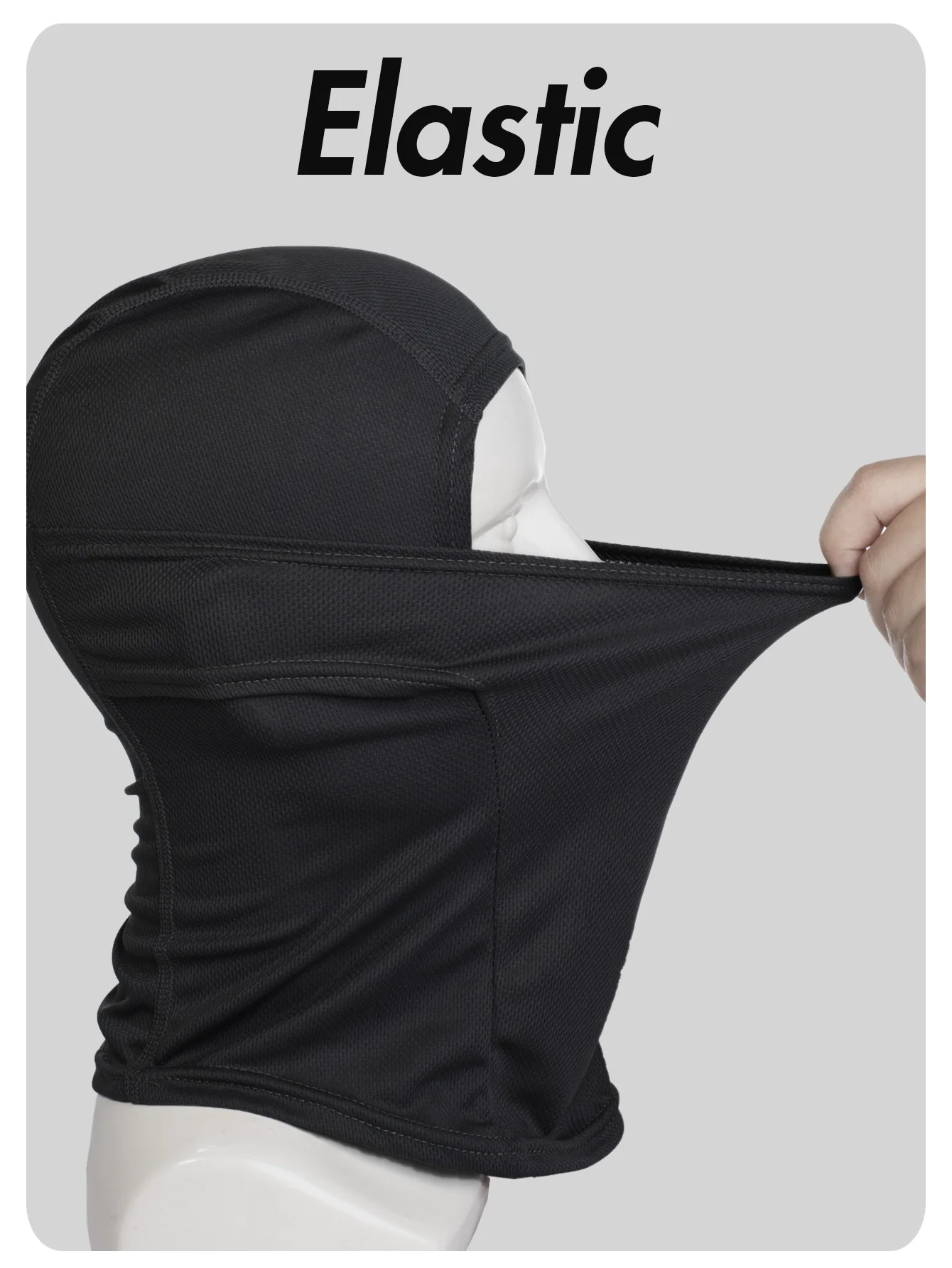Musion Motorcycle Balaclava Sun Protection Full Face Mask Breathable Mesh Airsoft Mask Balaclava Bicycle Cycling Head Cover Unde