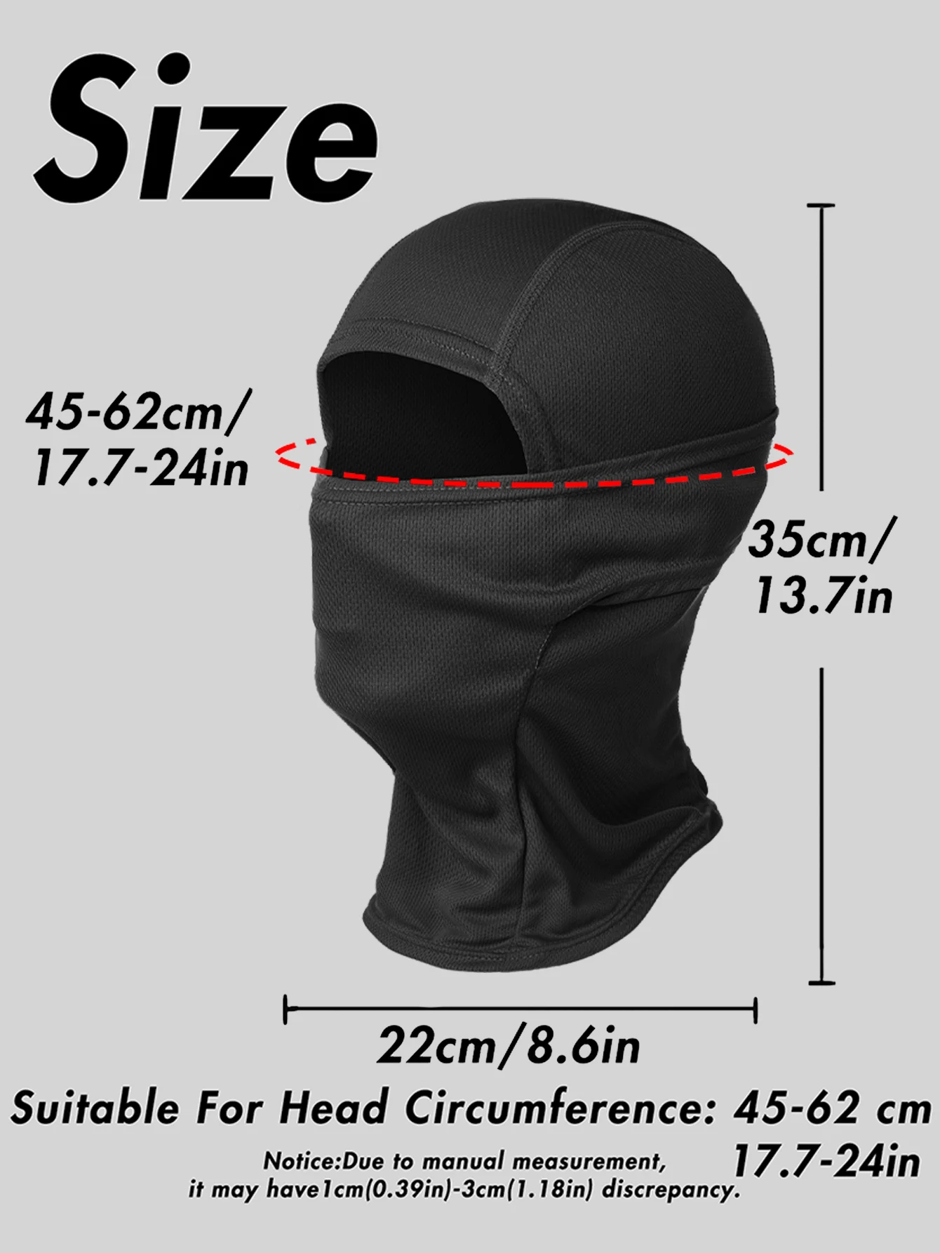 Musion Motorcycle Balaclava Sun Protection Full Face Mask Breathable Mesh Airsoft Mask Balaclava Bicycle Cycling Head Cover Unde
