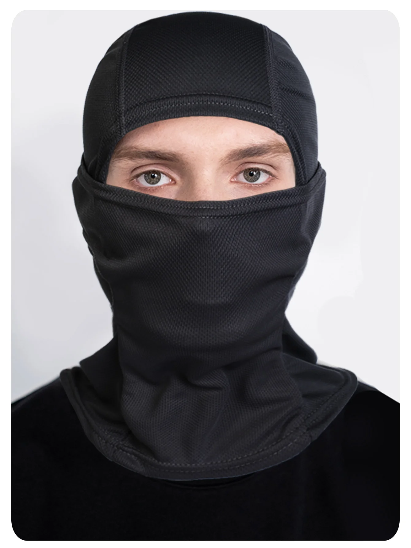Musion Motorcycle Balaclava Sun Protection Full Face Mask Breathable Mesh Airsoft Mask Balaclava Bicycle Cycling Head Cover Unde
