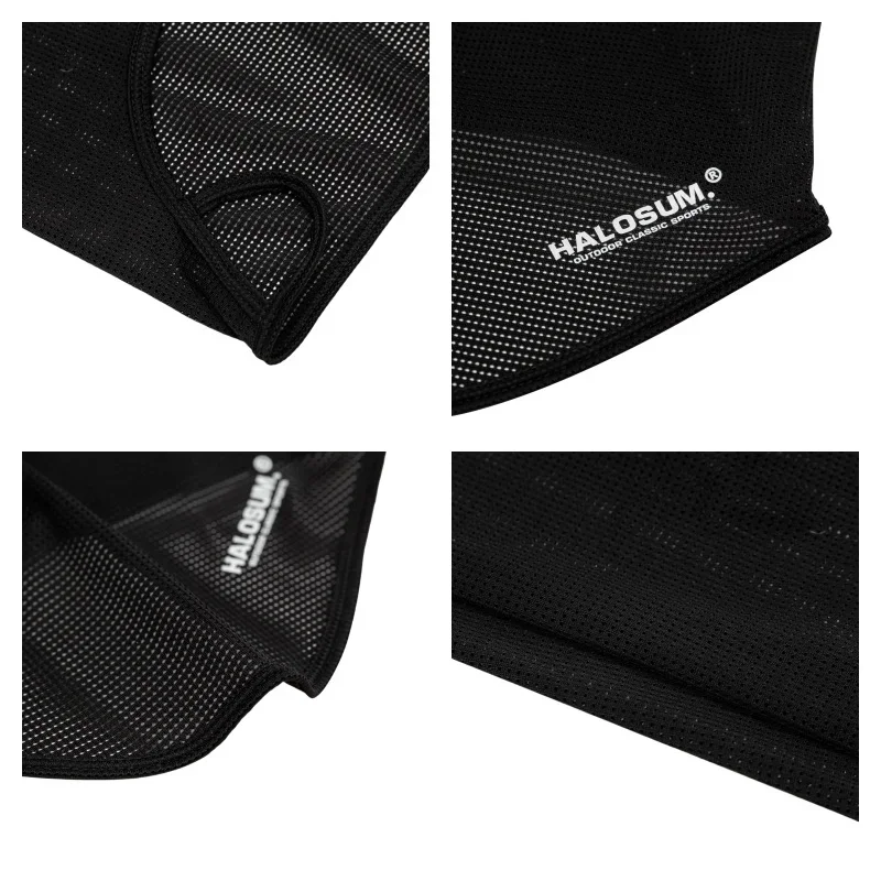 Ice Silk Full Face Mask Balaclava Summer Sun Protection Breathable UV Resistant Windproof for Cycling Hiking Outdoor Activities