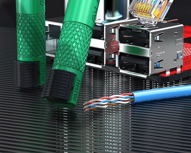 LAOA Professional Pen-Type Network Cable Straightener, Super Five, Six or Seven Types of Network Cable Splitter