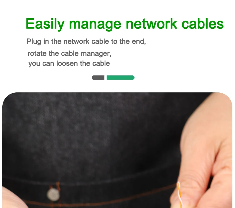 LAOA Professional Pen-Type Network Cable Straightener, Super Five, Six or Seven Types of Network Cable Splitter