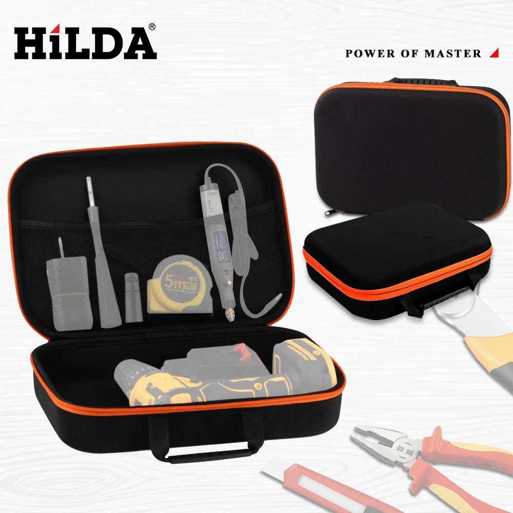 HILDA Fishing Bag Tools Bag Reel Bag Waterproof Tool Bags Large Capacity Bag Tools For Tool Bag Electrician Hardware Good Gift