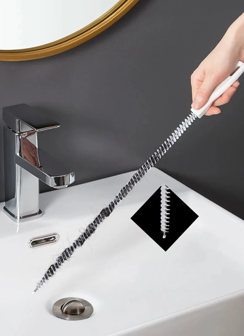 1-10 PCS Household Drain Cleaning Tool For Hair And In The Kitchen Bathroom Washbasin Anti Clogging Cleaning Rod Pipe Unclogger