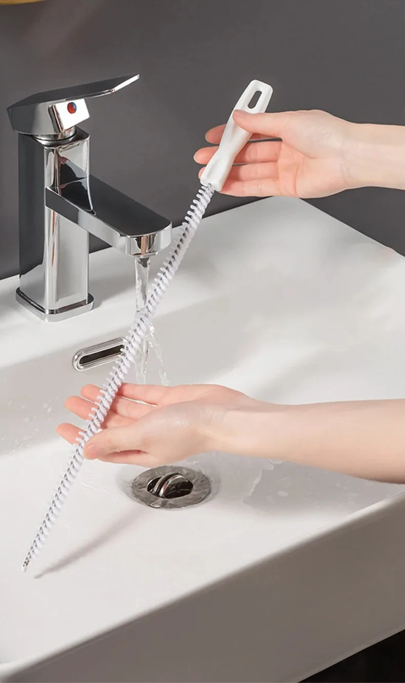 1-10 PCS Household Drain Cleaning Tool For Hair And In The Kitchen Bathroom Washbasin Anti Clogging Cleaning Rod Pipe Unclogger