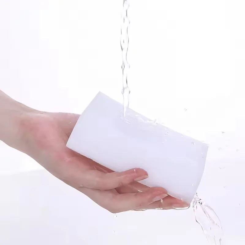 50/100Pcs Magic Sponge Cleaner Melamine Foam Scrubber for Kitchen Bathroom Stain Remover Dishware Household Cleaning Tools