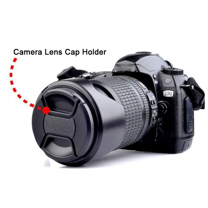 Camera Lens Cap High-quality 40.5mm 49mm 52mm 55mm 58mm 62mm 67mm 72mm 77mm 82mm Snap on Front Lens Cap for Camera