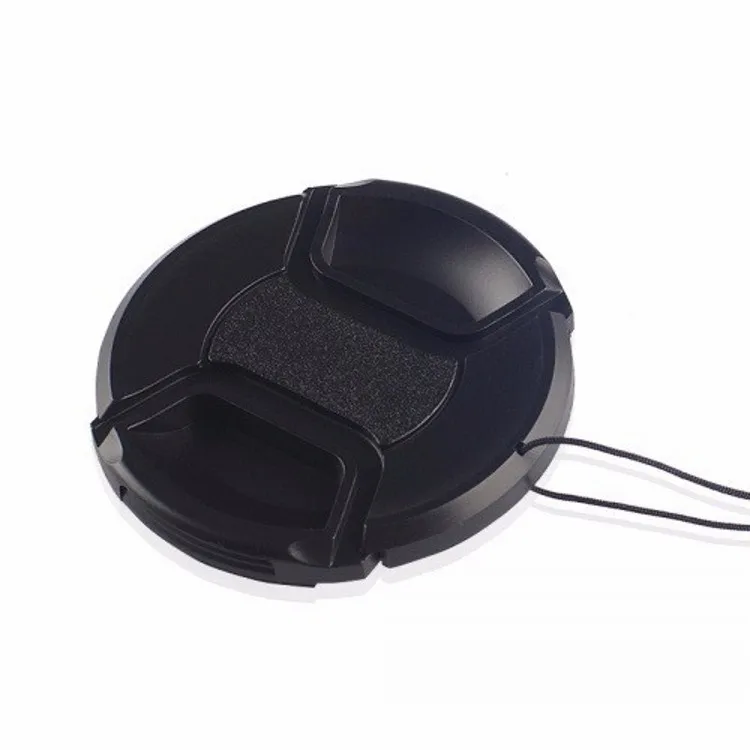 Camera Lens Cap High-quality 40.5mm 49mm 52mm 55mm 58mm 62mm 67mm 72mm 77mm 82mm Snap on Front Lens Cap for Camera