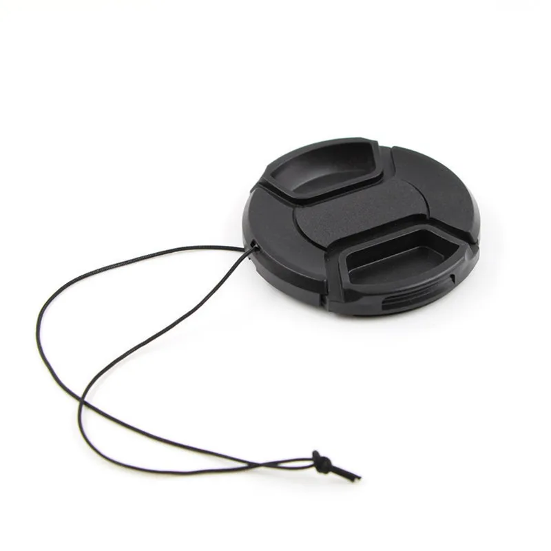 Camera Lens Cap High-quality 40.5mm 49mm 52mm 55mm 58mm 62mm 67mm 72mm 77mm 82mm Snap on Front Lens Cap for Camera