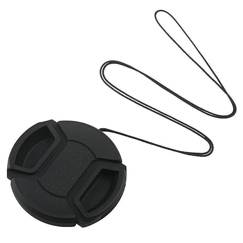 Camera Lens Cap High-quality 40.5mm 49mm 52mm 55mm 58mm 62mm 67mm 72mm 77mm 82mm Snap on Front Lens Cap for Camera