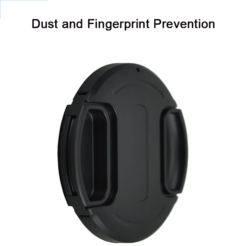 Camera Lens Cap High-quality 40.5mm 49mm 52mm 55mm 58mm 62mm 67mm 72mm 77mm 82mm Snap on Front Lens Cap for Camera