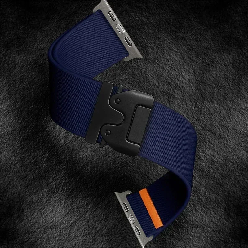 Parachute Straps For Apple Watch Ultra 2 Band 49mm 45mm 46mm 44mm 42mm 40mm 41mm Correa Bracelet IWatch Series 10 9 8 7 6 3 SE