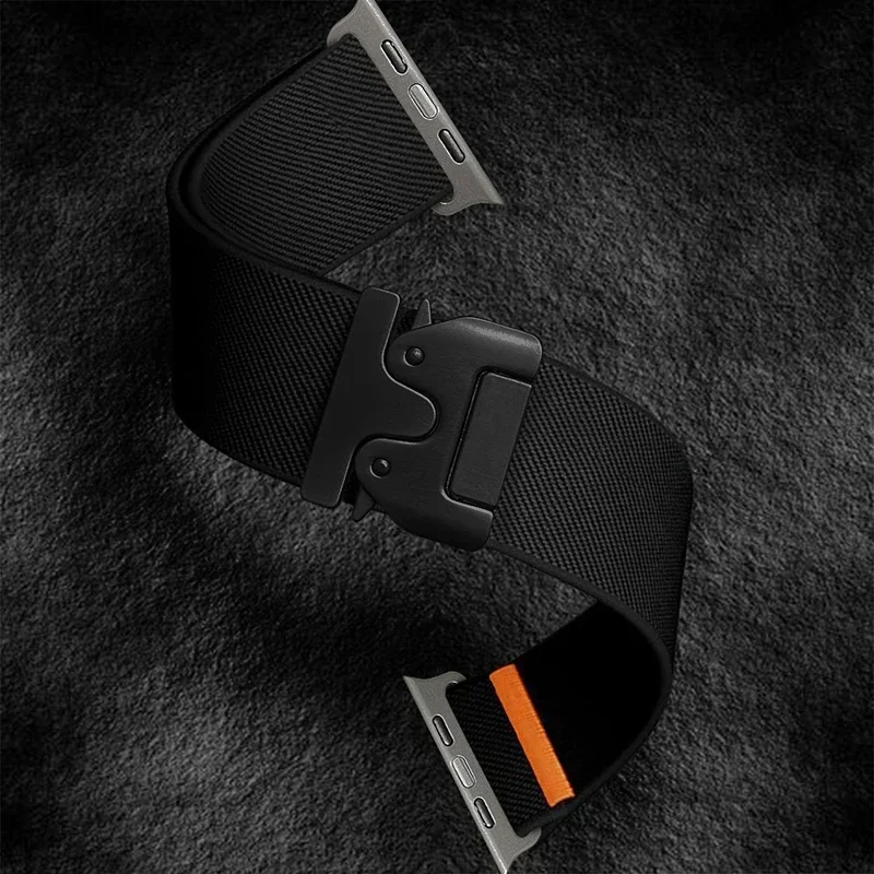 Parachute Straps For Apple Watch Ultra 2 Band 49mm 45mm 46mm 44mm 42mm 40mm 41mm Correa Bracelet IWatch Series 10 9 8 7 6 3 SE