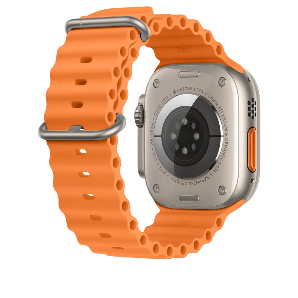 Ocean Strap for Apple Watch Ultra 4 3 2 Band 49mm 46mm 44mm 40mm 45mm 41mm 42mm Correa Bracelet iWatch Series 12 11 10 9 SE 8 7