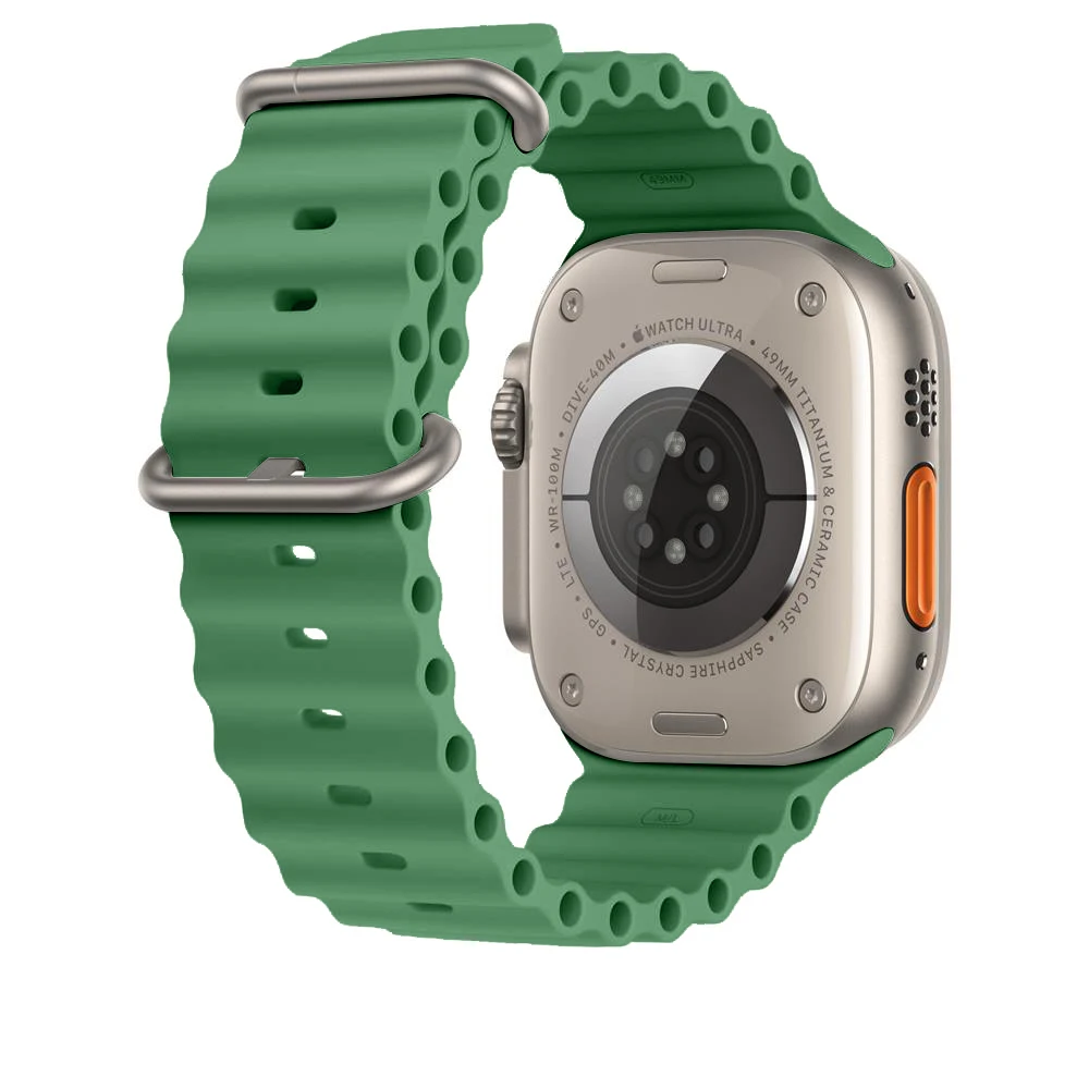 Ocean Strap for Apple Watch Ultra 4 3 2 Band 49mm 46mm 44mm 40mm 45mm 41mm 42mm Correa Bracelet iWatch Series 12 11 10 9 SE 8 7