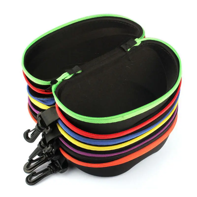2025 Wholesale Black EVA Sunglasses Sunglasses Glasses Case EVA Glasses Zipper Case Glasses Display Case