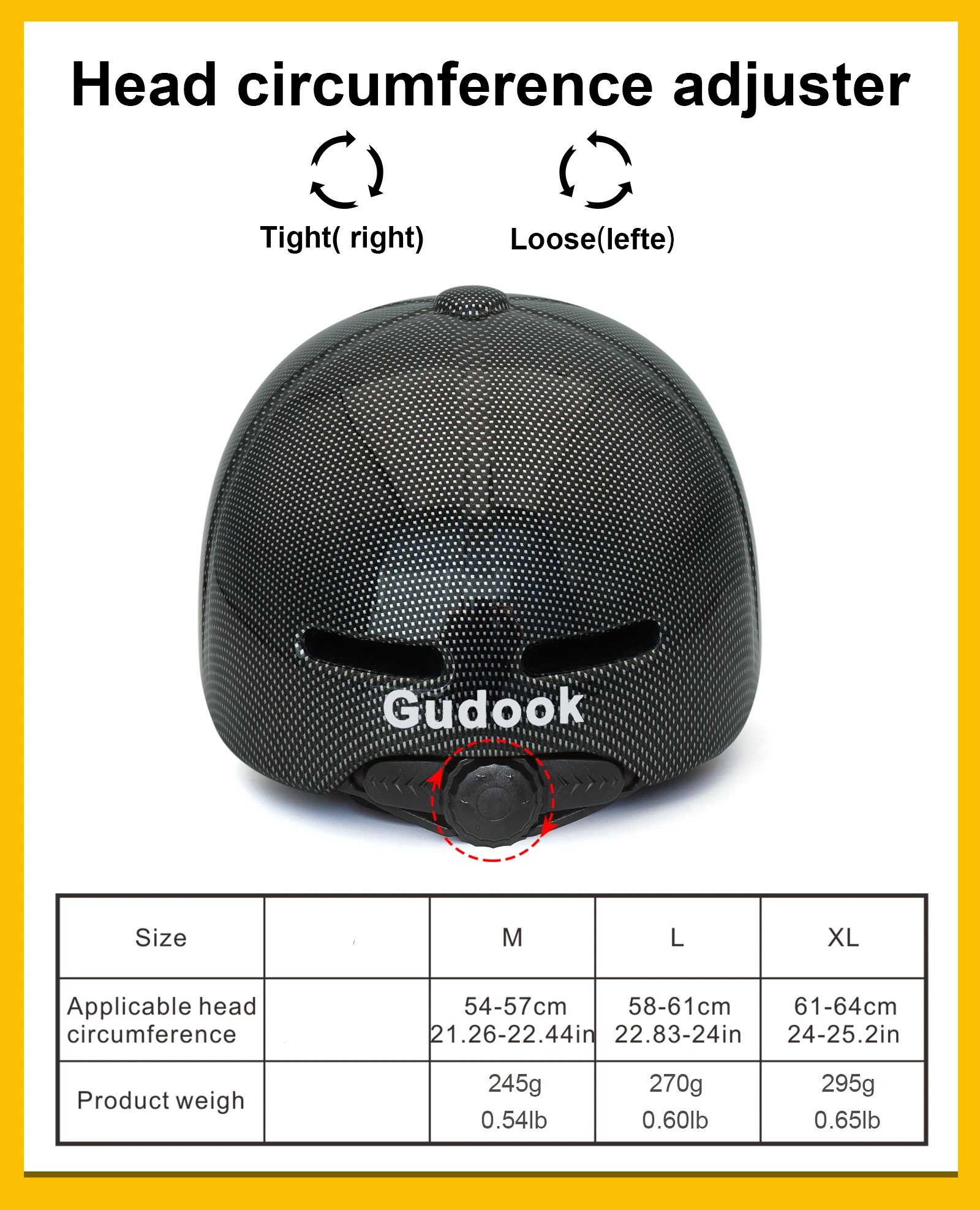 GUDOOK Bike Helmets New Baseball Cap Peaked Cap Bicycle Helmet for Adults Mountain Road Bicycle Helmets Adjustable Size Cycling
