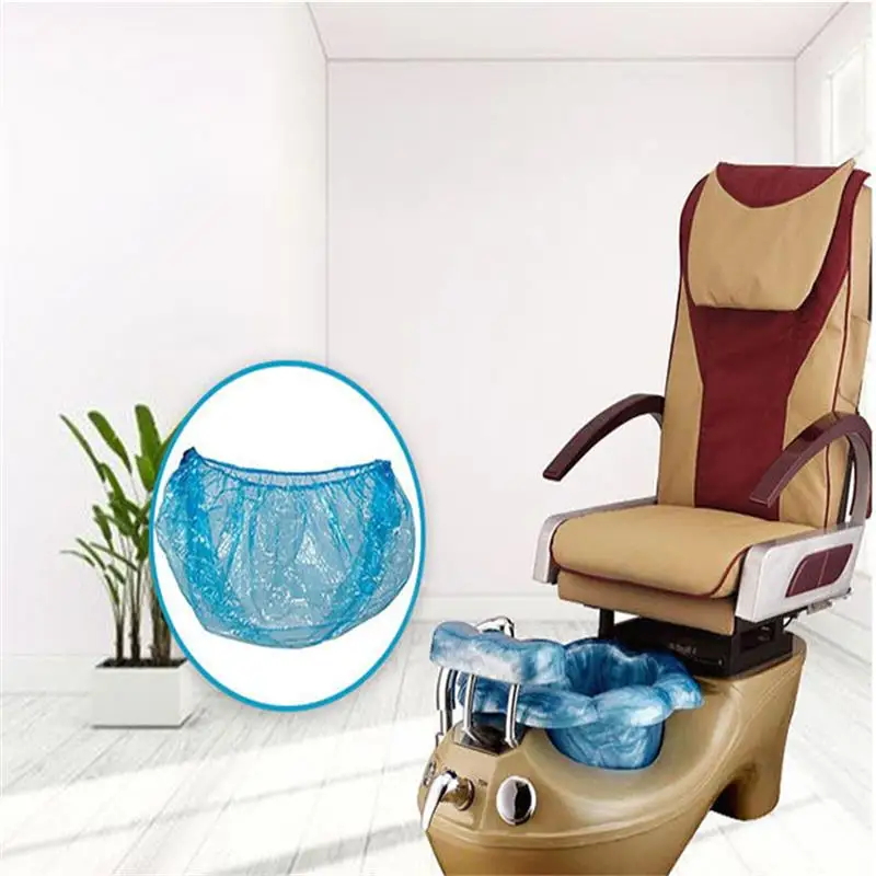 1200Pcs/Carton Disposable Foot Tub Pedicura Chair Plastic Pedicure Liners Spa Liners Bags for Spa Pedicure Chair