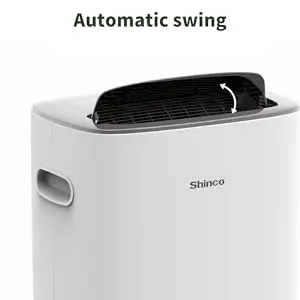 Shinco 86 Pints Dehumidifier for Home and Basements, 5000 Sq.Ft Dehumidifiers with Drain Hose, Auto or Manual Drainage