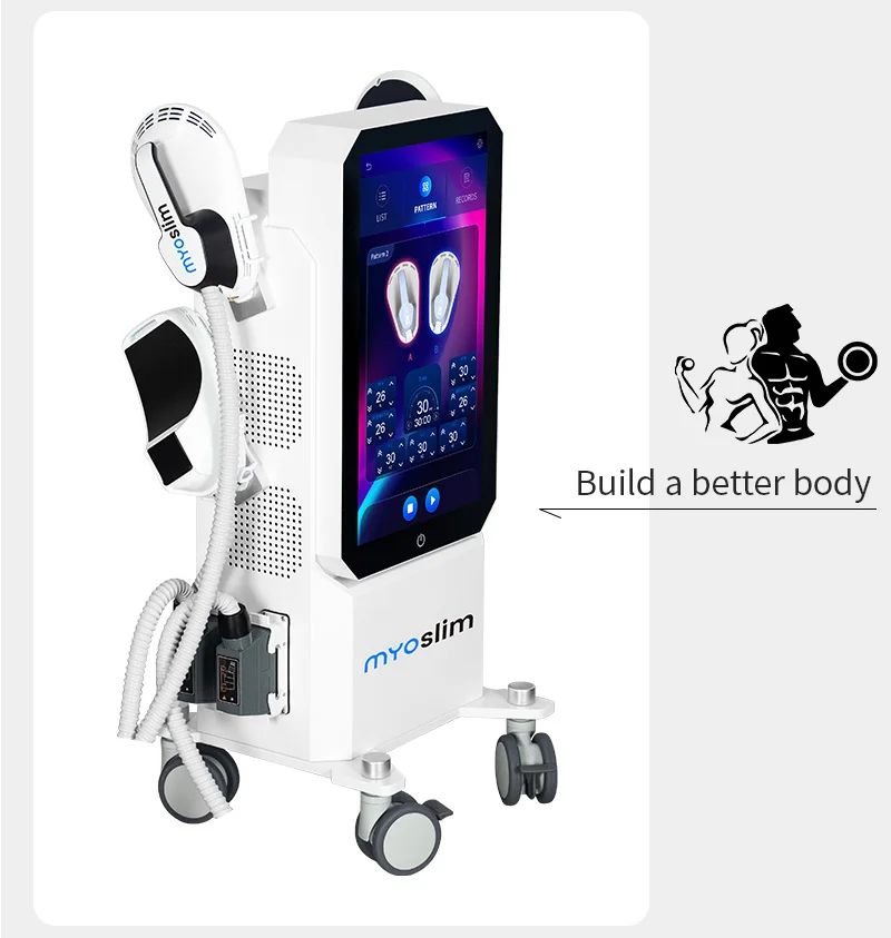 EMS Ultra Body Sculpt Mucsle Stimulator Machine with 4 Handle RF Professional 6500w EMS Neo Body Shape Slimming Device
