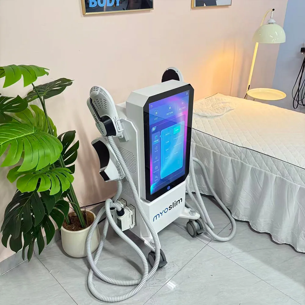 EMS Ultra Body Sculpt Mucsle Stimulator Machine with 4 Handle RF Professional 6500w EMS Neo Body Shape Slimming Device