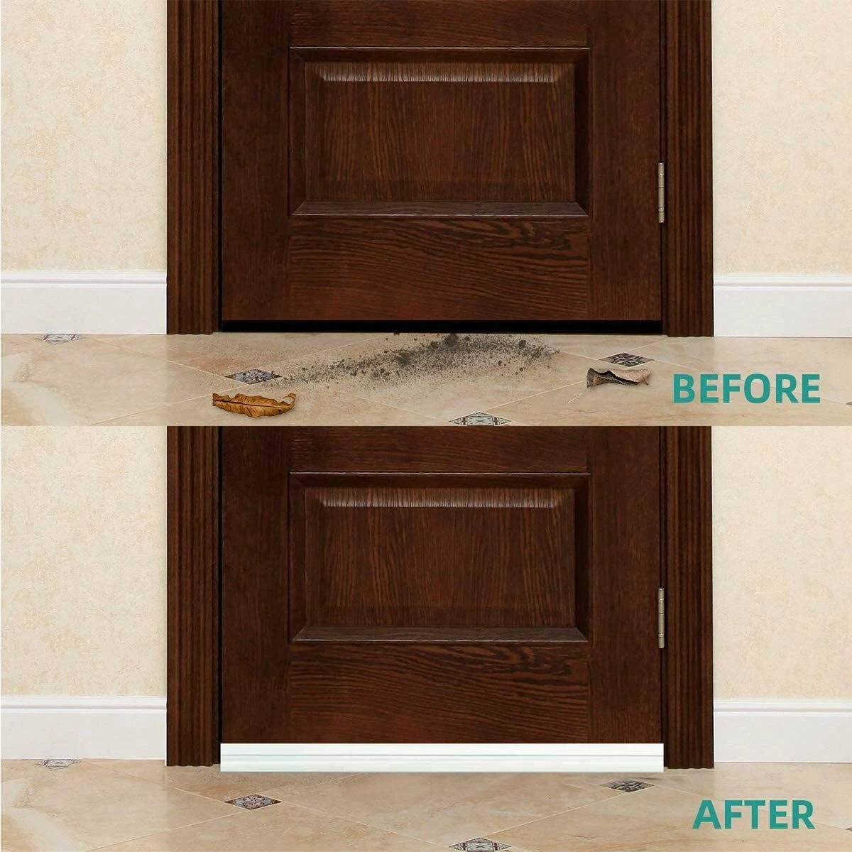 Bestselling New Silicone Under Door Sweep Weather Stripping Door Draft Stopper Blocker Insulator Noise Stopper Strong Adhesive