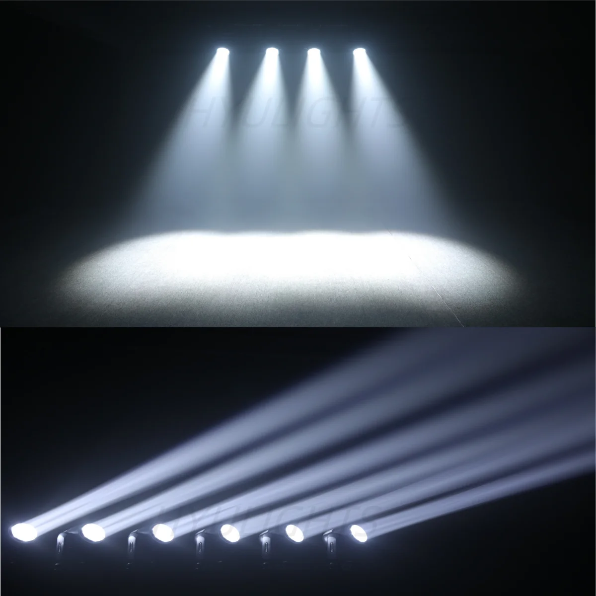 7x40W Bee Eye Beam Wash Halo Effect LED Moving Head 300W RGBW 4in1 DJ Stage Lighting Effects