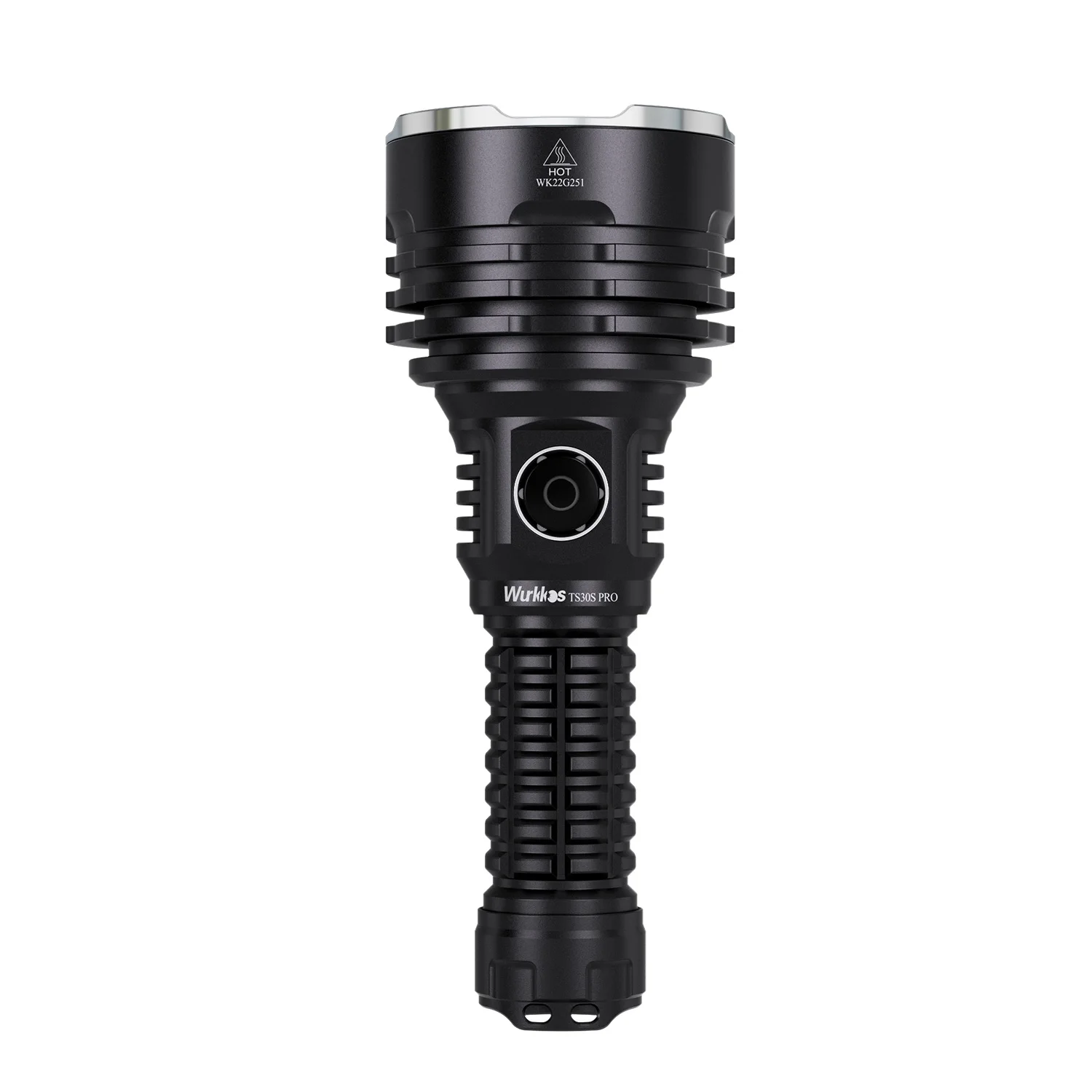 Wurkkos TS30S Pro 21700 Rechargeable Tactical Flashlight LED USB-C 6000Lm Torch MAX 1086M Stainless Bezel Anduril 2 Power Bank