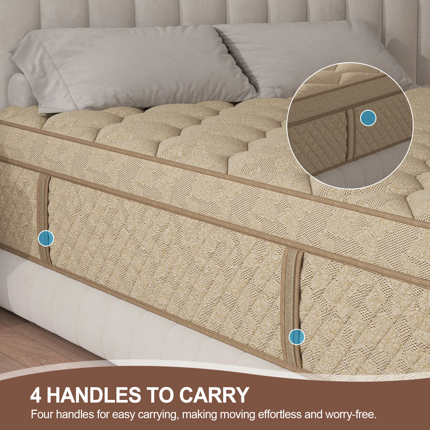 12"14" Gel Memory Foam Hybrid Pocket Spring Mattress Twin Full Queen King Bed Mattress In A Box, Medium Firm Motion Isolation