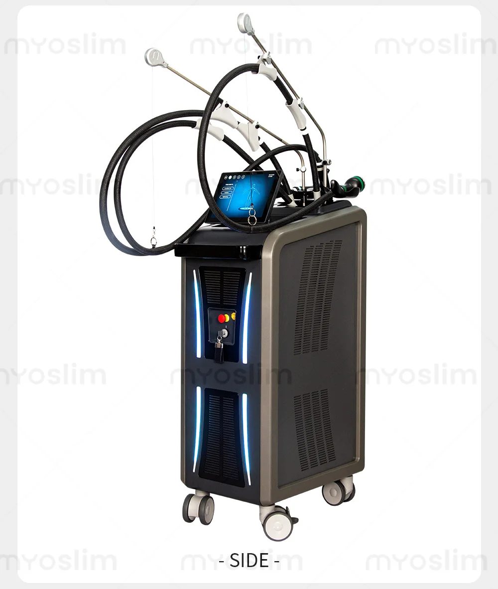 High Performance Cool Waves RF Body Slimming Machine with 3 Handles for Facial Lifting Weight Loss and Skin Firming