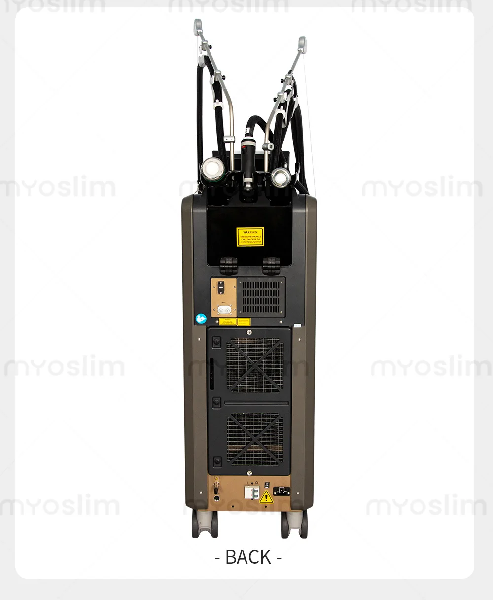 High Performance Cool Waves RF Body Slimming Machine with 3 Handles for Facial Lifting Weight Loss and Skin Firming