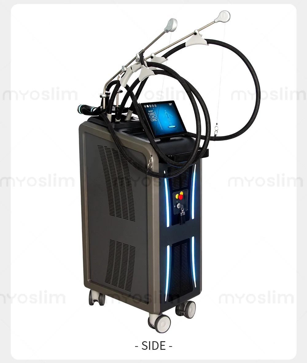 High Performance Cool Waves RF Body Slimming Machine with 3 Handles for Facial Lifting Weight Loss and Skin Firming