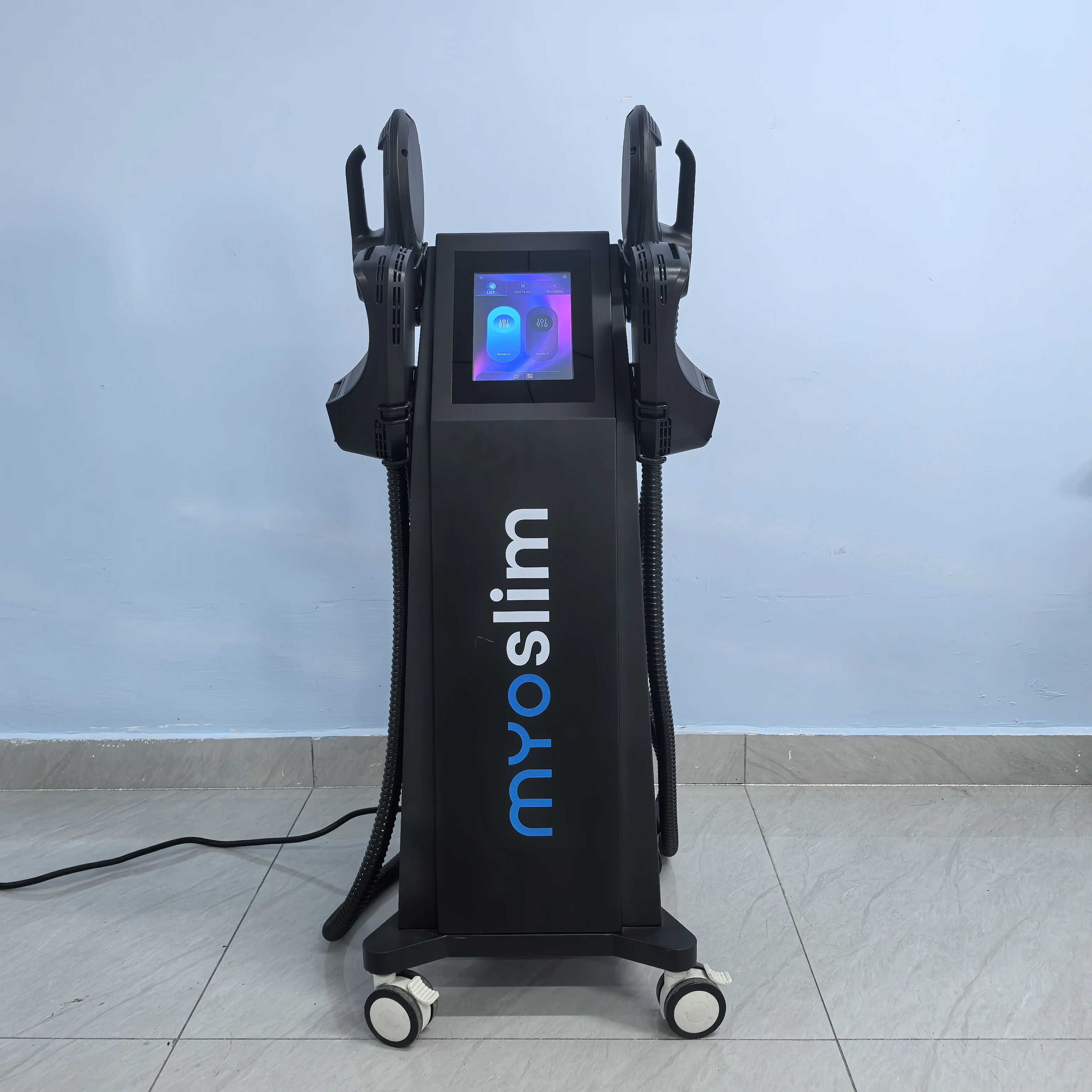 Commercial Grade 6500W Myoslim EMS Sculpt Equipment 30Mins Equals 30000 Workouts for Abdominal Muscle Building Waist Slimming