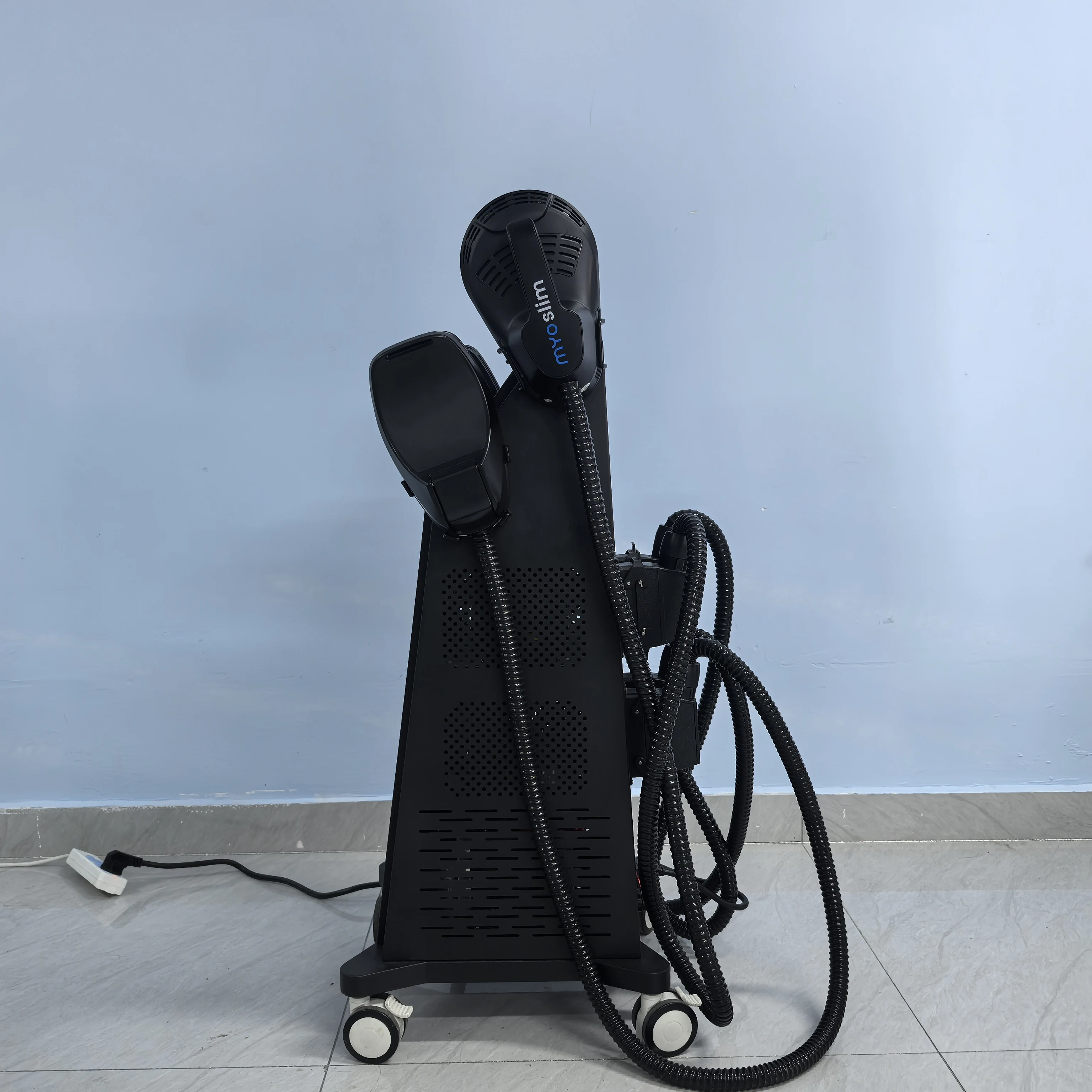 Commercial Grade 6500W Myoslim EMS Sculpt Equipment 30Mins Equals 30000 Workouts for Abdominal Muscle Building Waist Slimming