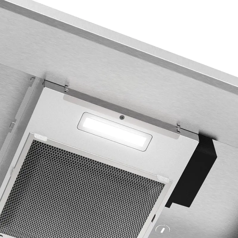 24/30/36" Under Cabinet Range Hood 280CFM Convertible Ducted/Ductless, 2-Speed & LED Light,Stainless Steel,Removable Filter