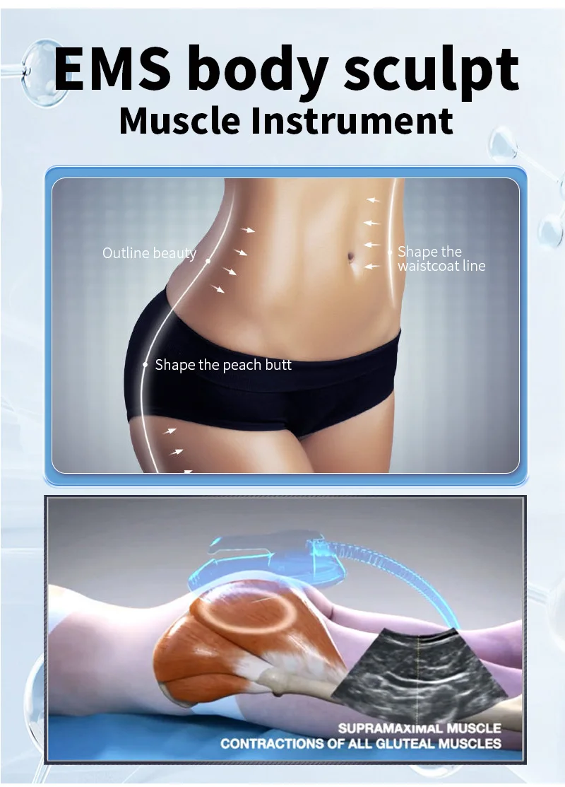Myoslim Machine EMS NEO 6500W Sculpt Body Electromagnetic Slimming Stimulator Equipment EMS Muscle