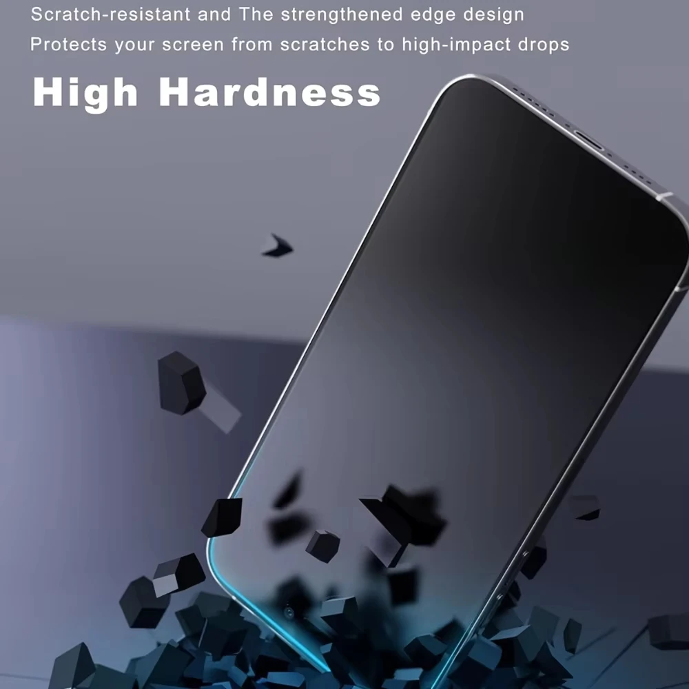 Full Cover Matte Privacy Screen Protector For iPhone 15 17 18 16 Pro 13 12 11 14 Pro Max 8 7 Plus 16e Air SE XS XR Anti-Spy Film
