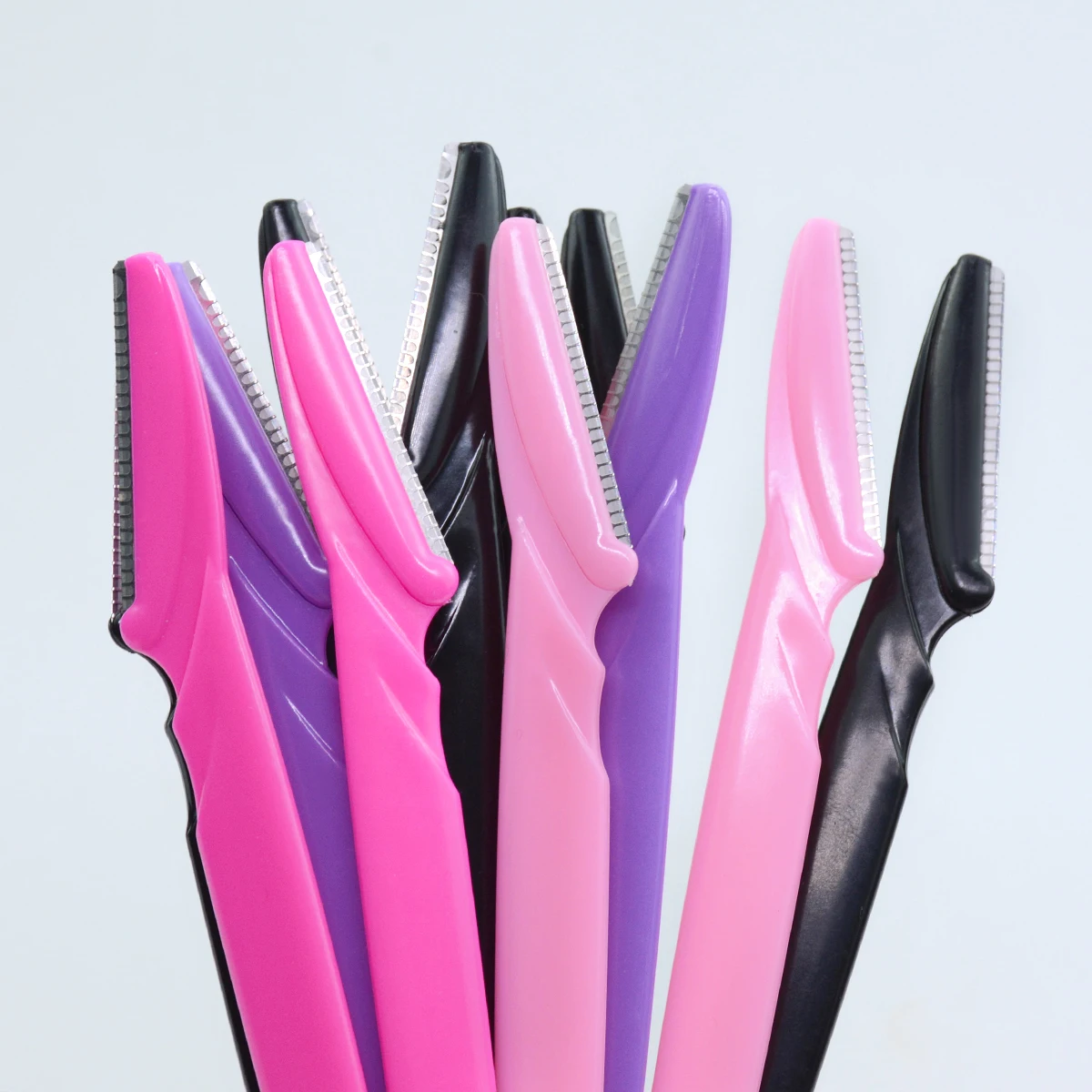 10/30/40Pcs Eyebrow Razor Facial Razor for Women Multipurpose Exfoliating Dermaplaning Tools with Precision Cover Safety Beauty