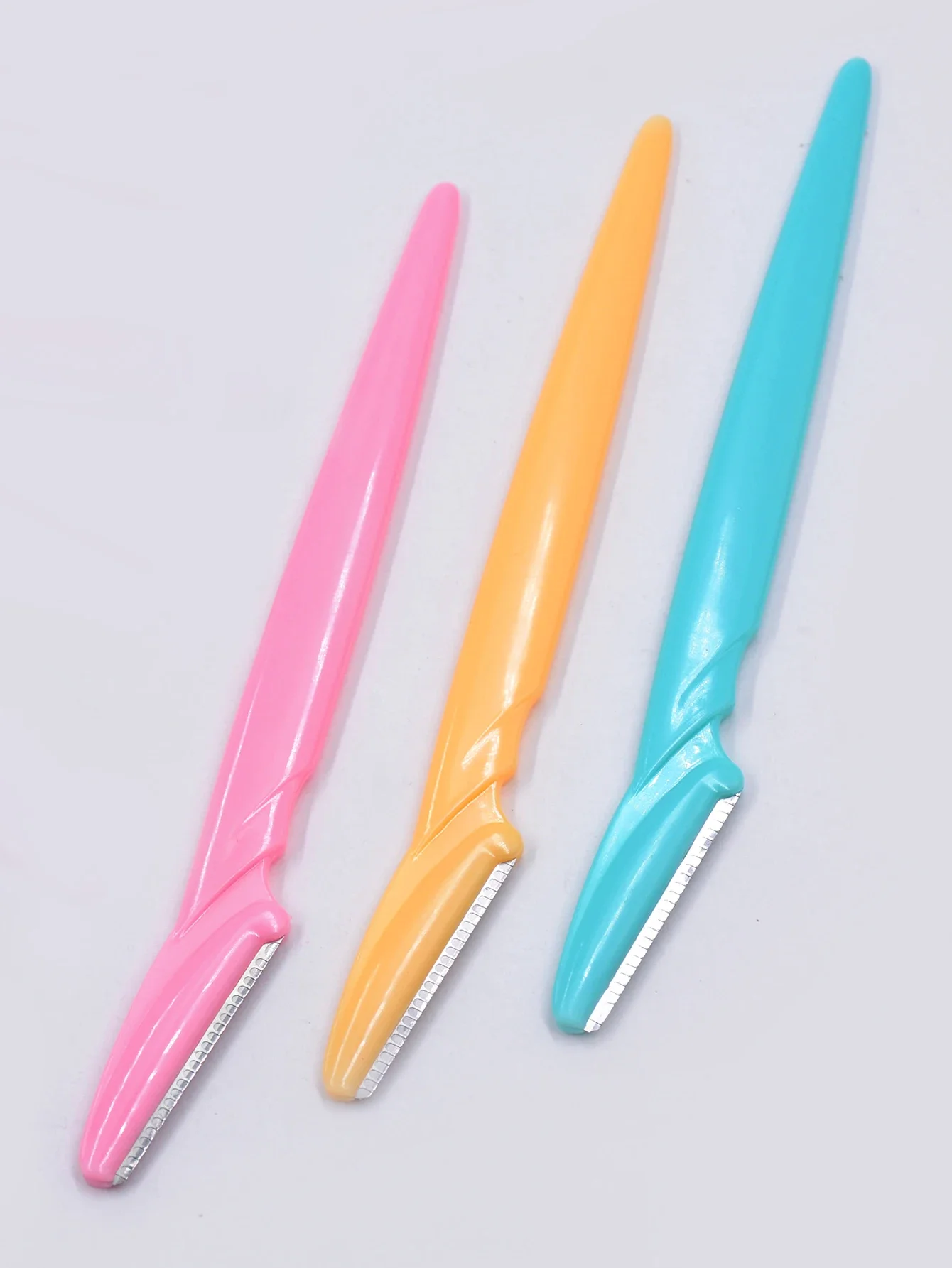 10/30/40Pcs Eyebrow Razor Facial Razor for Women Multipurpose Exfoliating Dermaplaning Tools with Precision Cover Safety Beauty