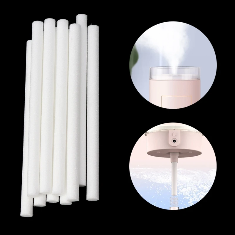 20 Pieces Humidifier Sticks Filter Refill Sticks Wicks Replacement for Portable Personal USB Powered Humidifiers Mini 0.8cm×8cm