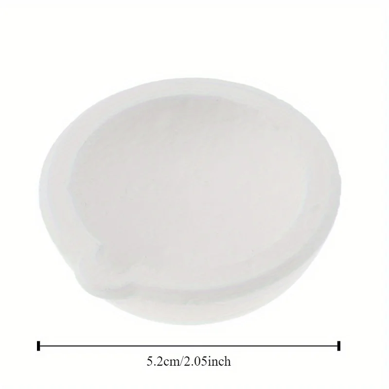 1pc High Temperature Quartz Silica Melting Crucible Dish Bowl Pot Casting Gold Silver Metal Jewelry Casting Container
