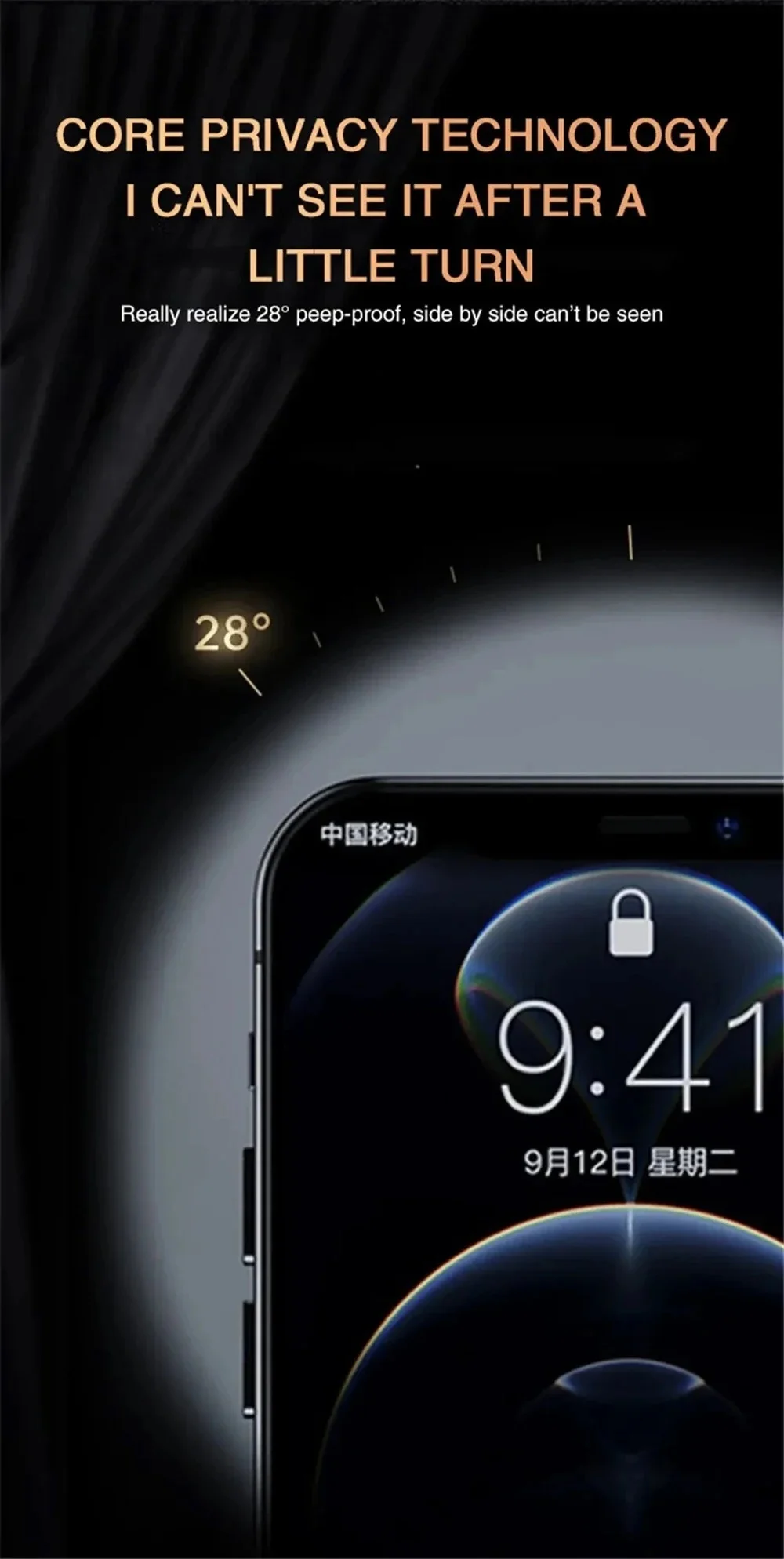 Privacy Screen Protector For iPhone 18 17 Pro Max Anti-Spy Glass For iPhone 16 15 14 13 12 11 Pro Max Privacy Film iPhone 17 Pro