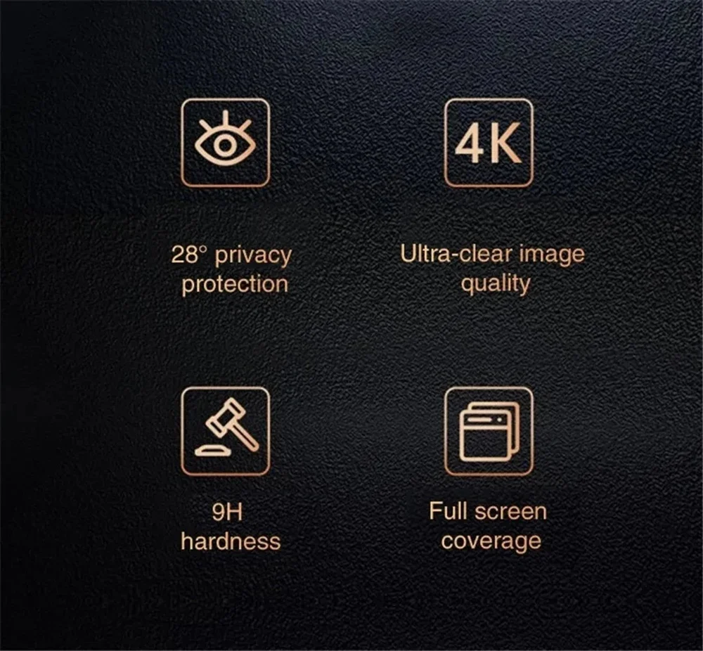 Privacy Screen Protector For iPhone 18 17 Pro Max Anti-Spy Glass For iPhone 16 15 14 13 12 11 Pro Max Privacy Film iPhone 17 Pro